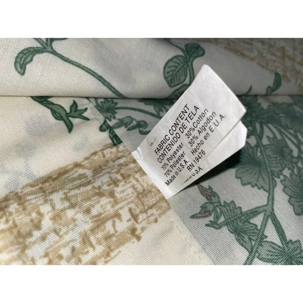Vintage 1970s Retro Curtains Panels Drapes 86